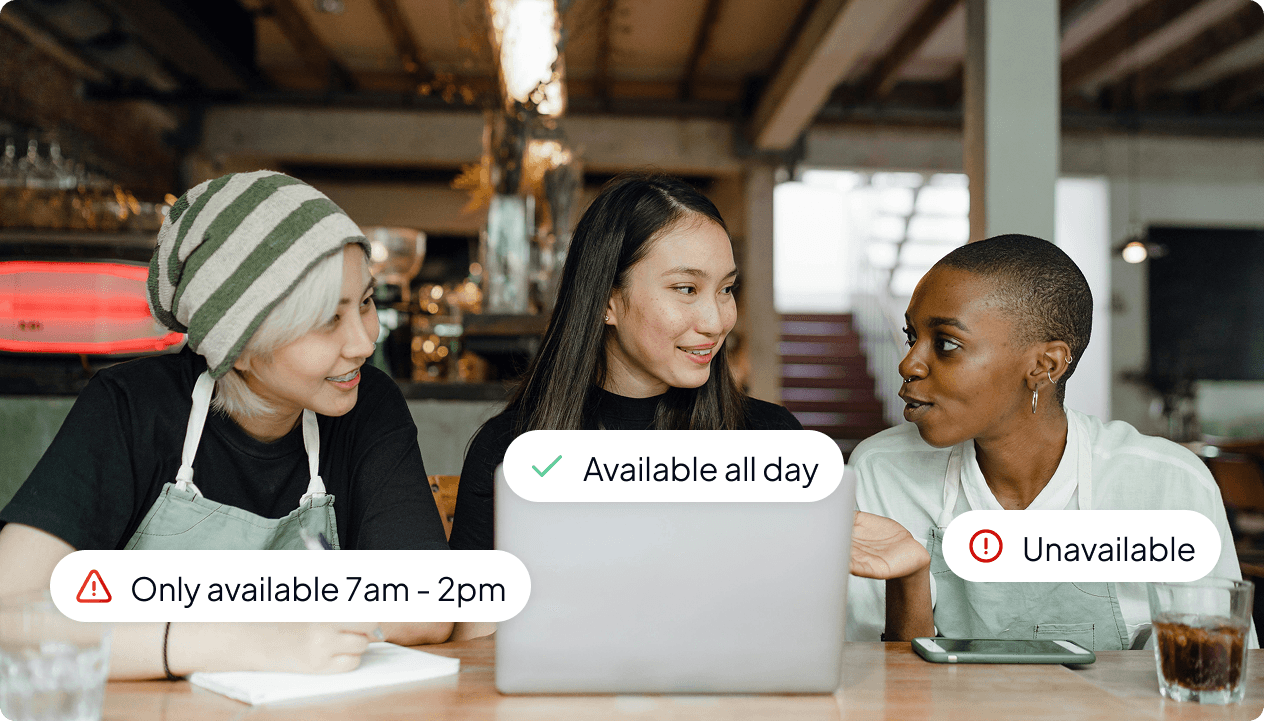 Shiftly staff availability